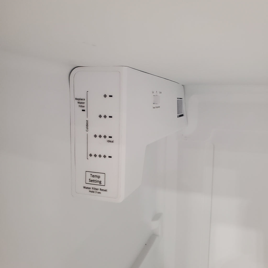 Pictures of Stainless Steel Whirlpool 24.6 cu. ft. Side By Side Refrigerator With Ice Maker - Scratch & Dent - Minor - Neu Appliance Outlet - Discount Appliance Outlet in Austin, Tx