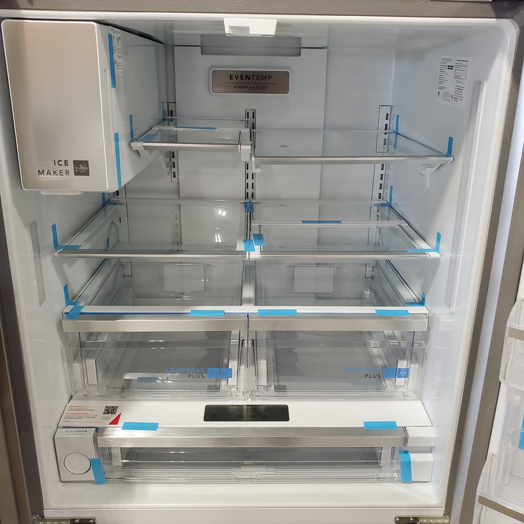 Pictures of Frigidaire 27.8-cu ft French Door Refrigerator with Dual Ice Maker (Fingerprint Resistant Stainless Steel) ENERGY STAR GRFS2853AF - Scratch & Dent (Minor) - Neu Appliance Outlet - Discount Appliance Outlet in Austin, Tx