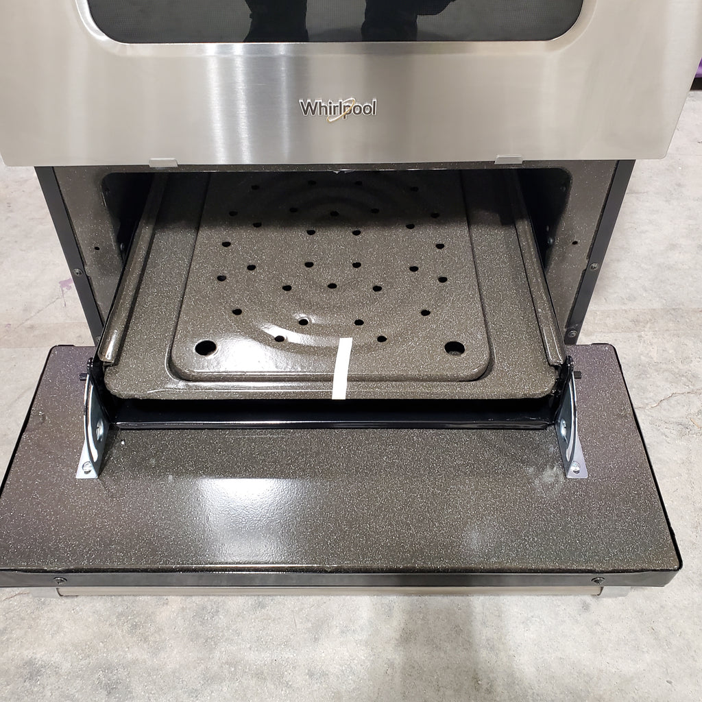 Pictures of Whirlpool 24-inch Freestanding Gas Range with Sealed Burners in Stainless Steel WFG500M4HS - Scratch & Dent (Minor) - Neu Appliance Outlet - Discount Appliance Outlet in Austin, Tx