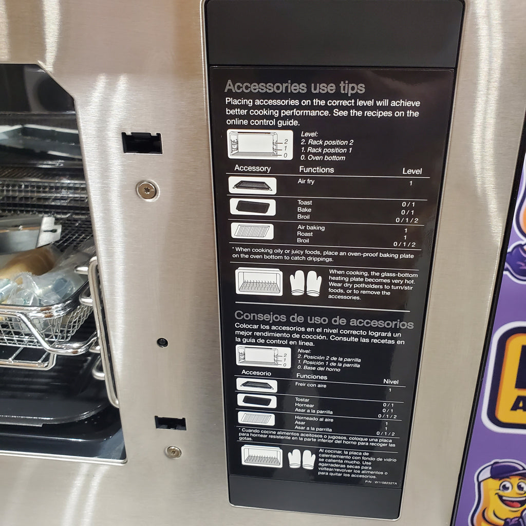 KitchenAid® Multifunction Over-the-Range Oven with Flush Built-In Design 5SD213 - KMMF530PBS - Scratch & Dent (Minor)