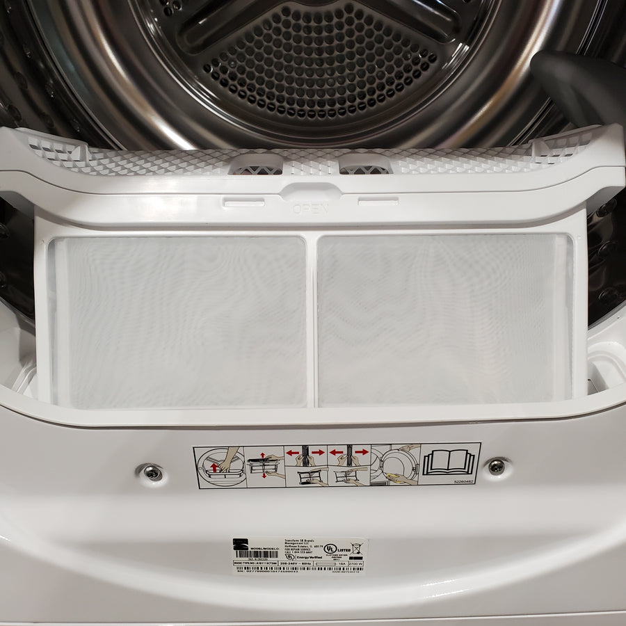 Kenmore 4.0 cu. ft. Ventless Front-Load Stackable Front-Load Dryer in White 2681202 - Scratch & Dent (Minor)