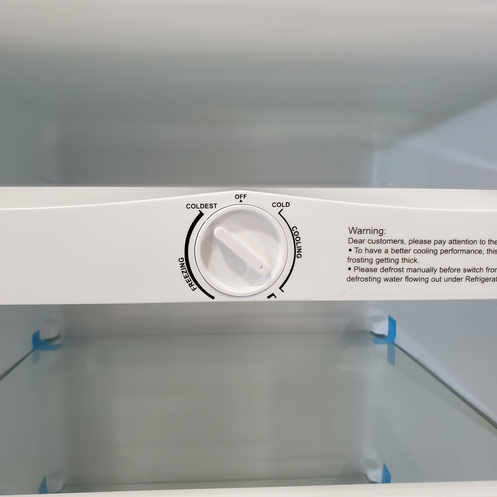 Pictures of Vissani 7.1 cu. ft. Manual Defrost Convertible Upright Freezer in Stainless Steel Look MDUFC7SS4 - Scratch & Dent (Minor) - Neu Appliance Outlet - Discount Appliance Outlet in Austin, Tx