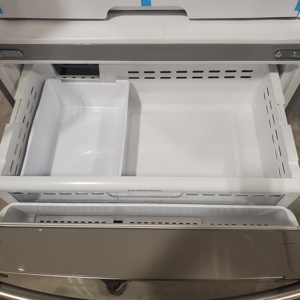 Pictures of Samsung 25.7-cu ft French Door Refrigerator with Dual Ice Maker, Water and Ice Dispenser (Stainless Steel) ENERGY STAR-RF268ABRS-Certified Refurbished - Neu Appliance Outlet - Discount Appliance Outlet in Austin, Tx