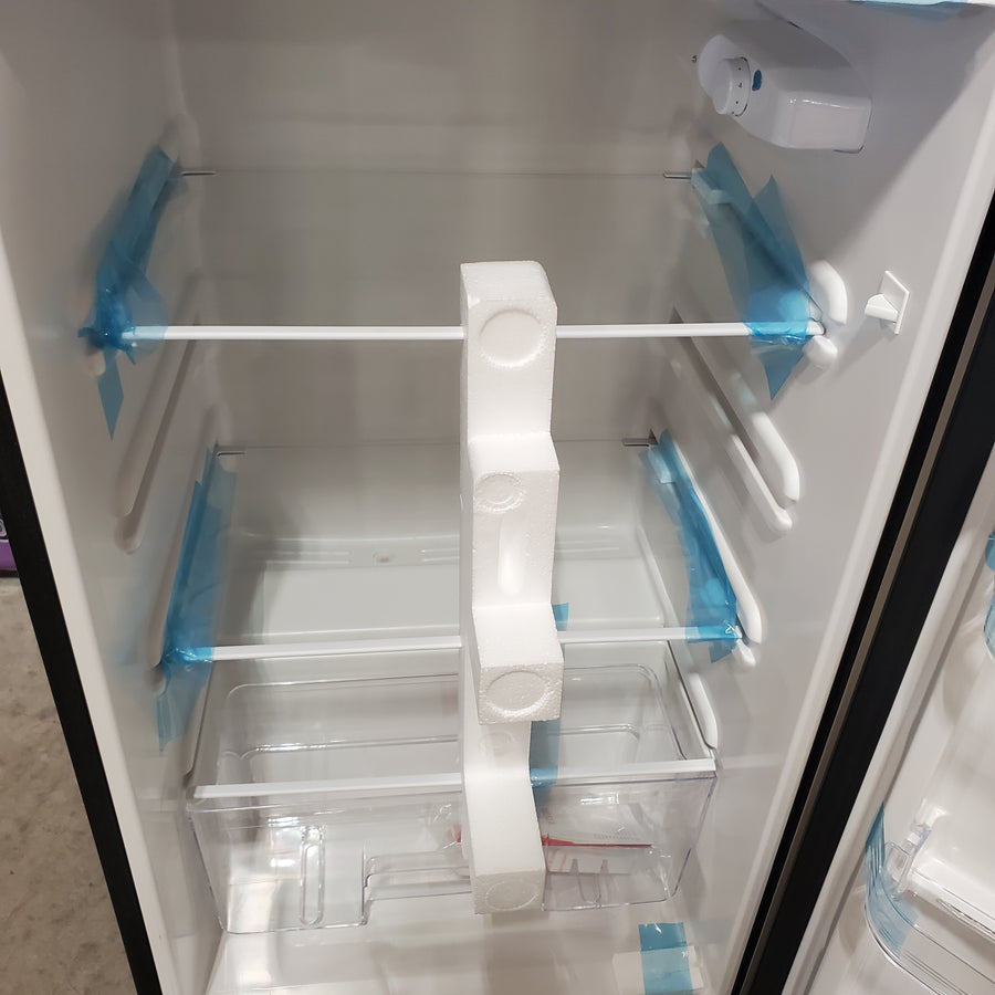 Frigidaire 7.5 cu. ft. Mini Refrigerator with Top Freezer in Stainless Look EFR780 - Scratch & Dent (Minor)