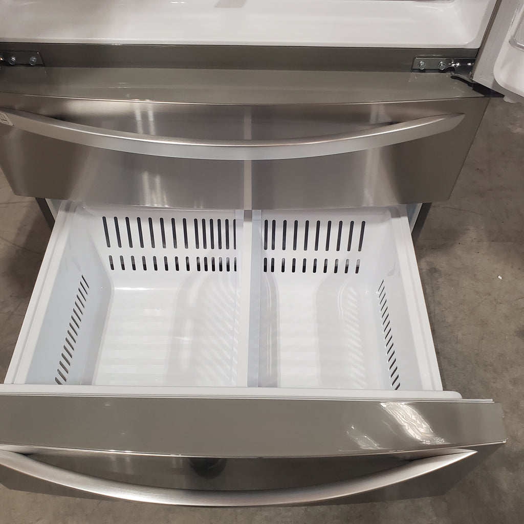 Pictures of LG 28 cu. ft. 4-Door French Door, Standard Depth, Ice & Water, Double Freezer, Stainless Steel 3SD680 - LMXS28626S - Scratch & Dent (Minor) - Neu Appliance Outlet - Discount Appliance Outlet in Austin, Tx