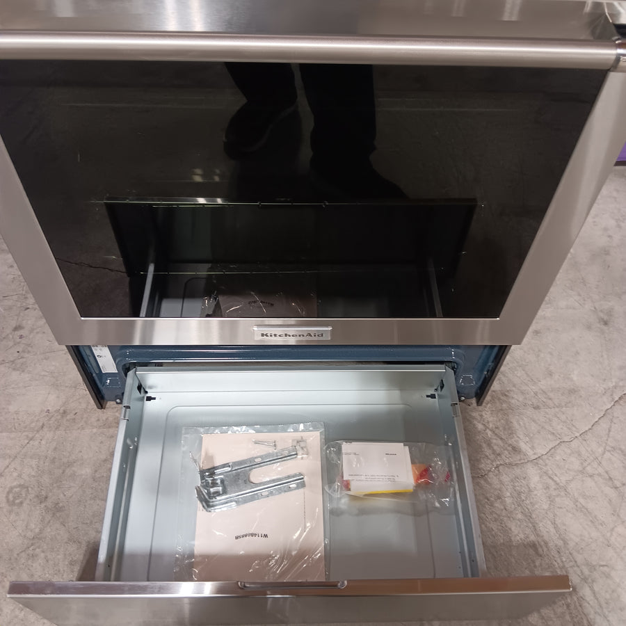 KitchenAid 5-Element Electric Convection Range 17SD015 - KFEG500ESS - Scratch & Dent (Minor)