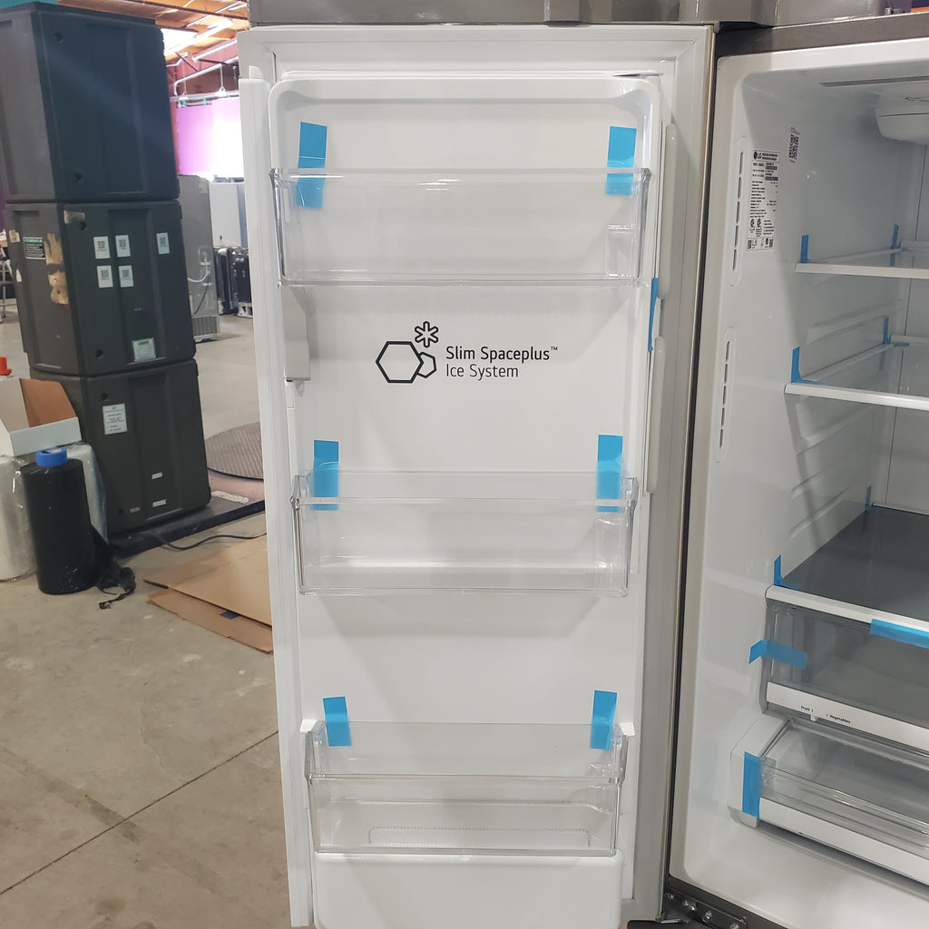 Pictures of LG 27.8-cu ft 4-Door French Door Refrigerator with Dual Ice Maker (Fingerprint Resistant Steel) ENERGY STAR - LRMXS2806S Scratch and Dent (Minor) - Neu Appliance Outlet - Discount Appliance Outlet in Austin, Tx