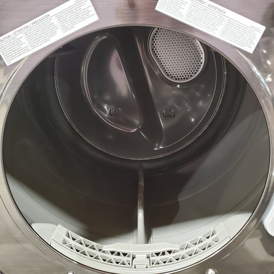 Samsung Frontload Brushed Black7.5 Cu. Ft. Electric Dryer with Sensor Dry 22132SD148 - DVE45T6000V - Scratch & Dent (Moderate)