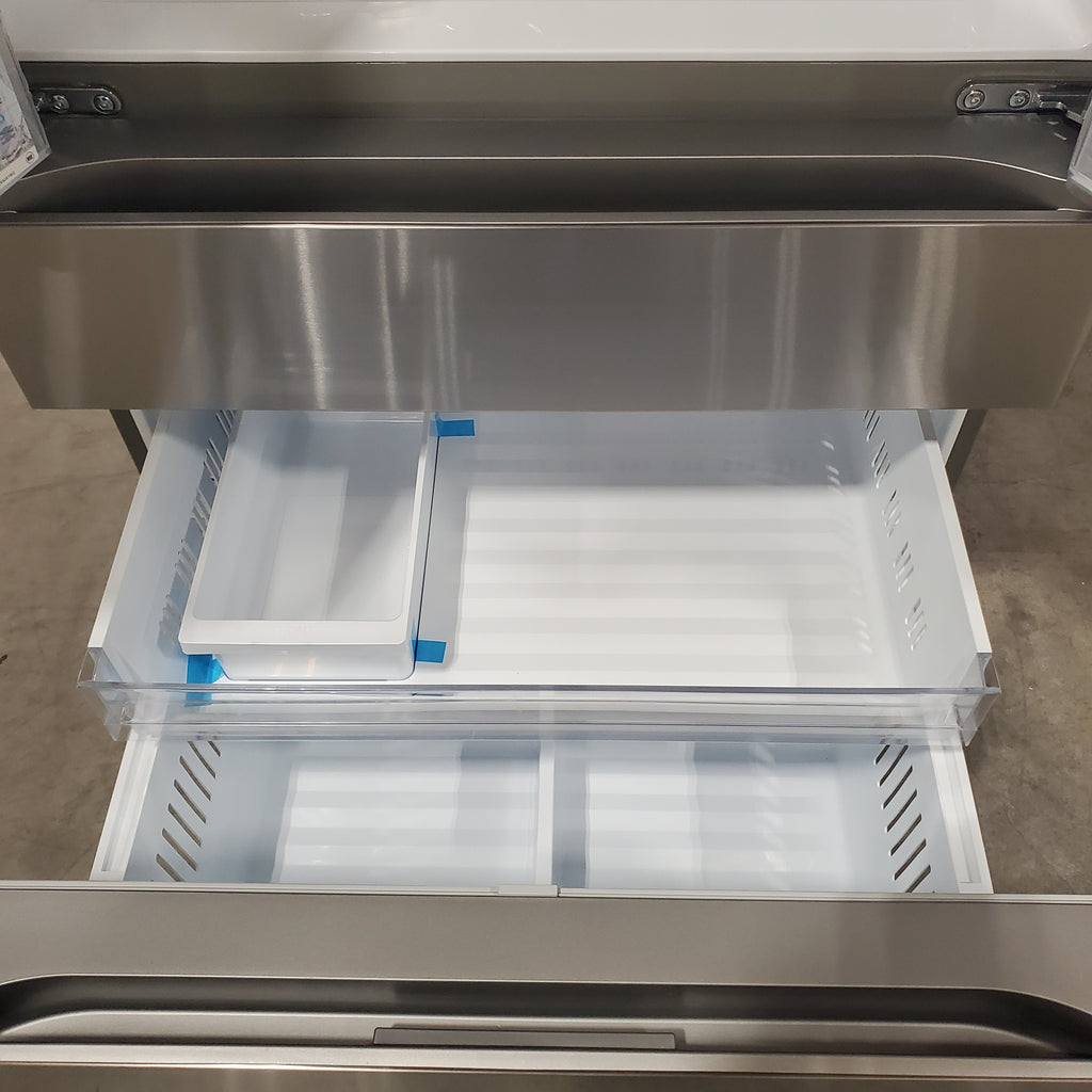 LG 30 cu. ft. Smart Standard-Depth MAX™ 4-Door French Door Refrigerator with Full-Convert Drawer™ 3SD928 - LF30S8210S - Open Box