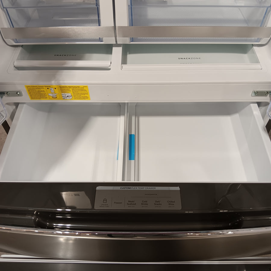 Frigidaire Gallery 22 Cu. Ft. 4-Door Counter-depth French Door Refrigerator with Ice Maker (Fingerprint Resistant Stainless Steel) ENERGY STAR 20131SD199 - GRMC2273CF - Scratch & Dent (Moderate)