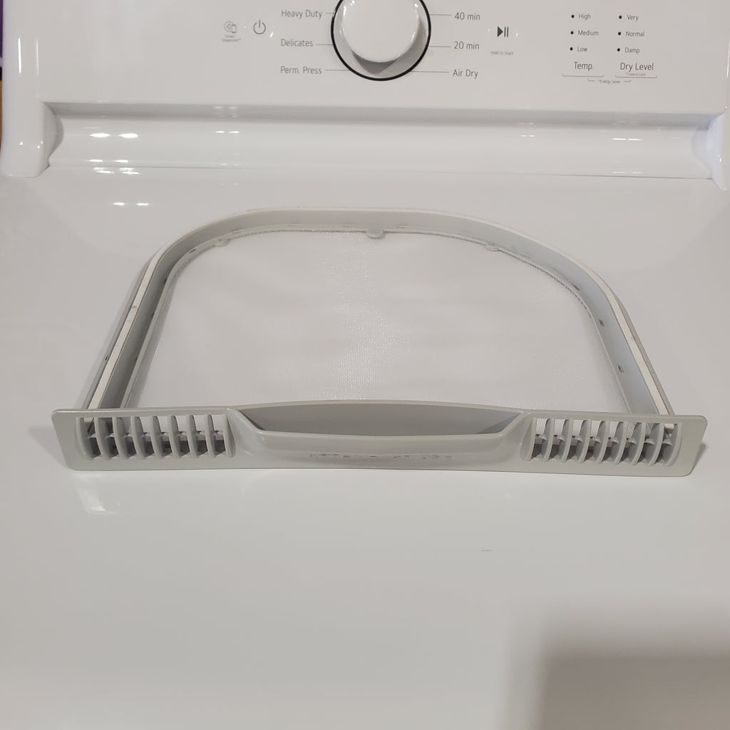 Pictures of ENERGY STAR LG 4.1 cu. ft. Top Load Washing Machine with 4-Way Agitator WT6105CW and ENERGY STAR LG 7.3 cu. ft. Electric Dryer with Smart Diagnosis DLE6100W - Scratch & Dent (Minor) - Neu Appliance Outlet - Discount Appliance Outlet in Austin, Tx