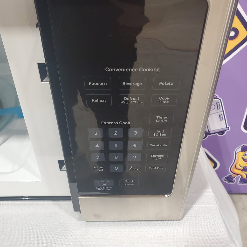 GE® 1.6 Cu. Ft. Over-the-Range Microwave Oven in Stainless Steel 5SD221 - JVM3160RFSS - Scratch & Dent (Minor)