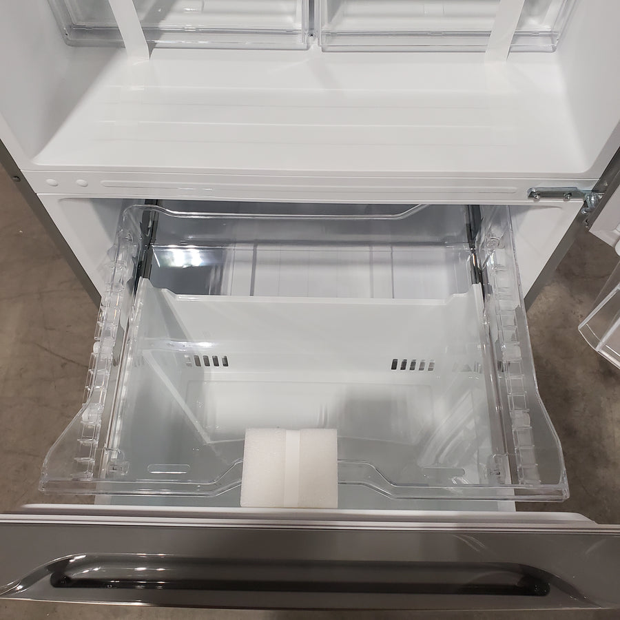 Vissani 18.7 cu. ft. Bottom Freezer Refrigerator in Stainless Steel 25SD112 - MDBF18SS - Scratch & Dent (Moderate)