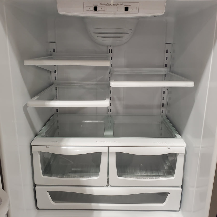 KitchenAid 18.7 cu. ft. Bottom Freezer Refrigerator in Stainless Steel 31133SD136 - KRBL109ESS - Scratch & Dent (Moderate)