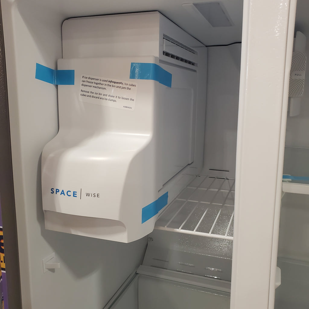 Pictures of Frigidaire 22 Cu. Ft. Counter-Depth Side-by-Side Refrigerator - 3SD547 - FRSC2333AS - Scratch & Dent (Minor) - Neu Appliance Outlet - Discount Appliance Outlet in Austin, Tx