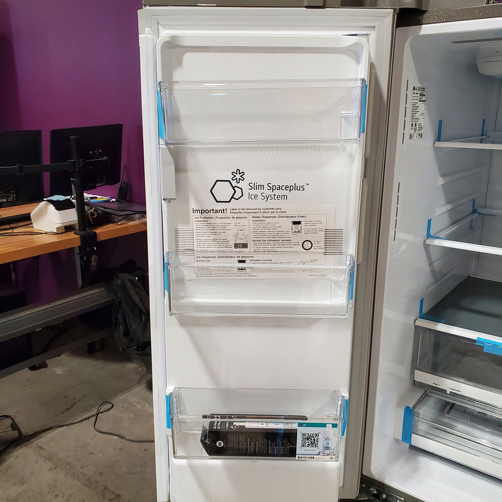 Pictures of LG 28 cu. ft. Standard-Depth 4-Door French Door with Double Freezer and Ice & Water Dispenser 3SD679 - LMXS28626S - Scratch & Dent (Minor) - Neu Appliance Outlet - Discount Appliance Outlet in Austin, Tx