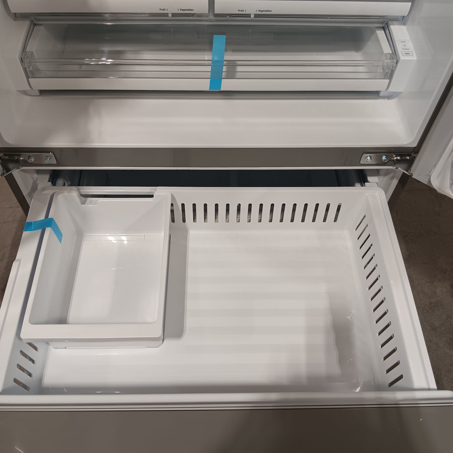 LG 28 cu. ft. Standard-Depth 4-Door French Door with Double Freezer and Ice & Water Dispenser 31132SD76 - LMXS28626S - Scratch & Dent (Minor)