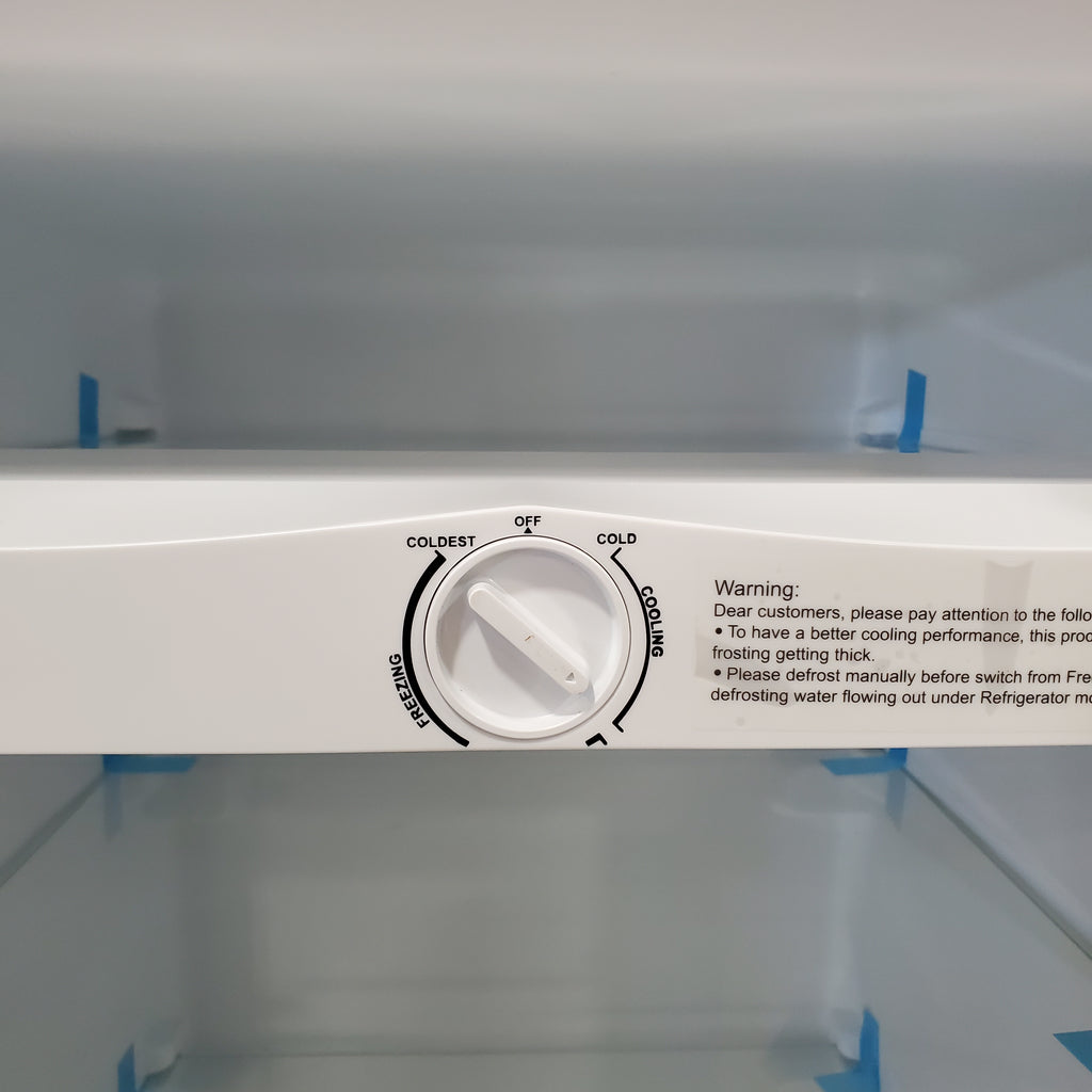 Pictures of Vissani 7.1 cu. ft. Manual Defrost Convertible Upright Freezer in Stainless Steel Look MDUFC7SS4 - Scratch & Dent (Minor) - Neu Appliance Outlet - Discount Appliance Outlet in Austin, Tx