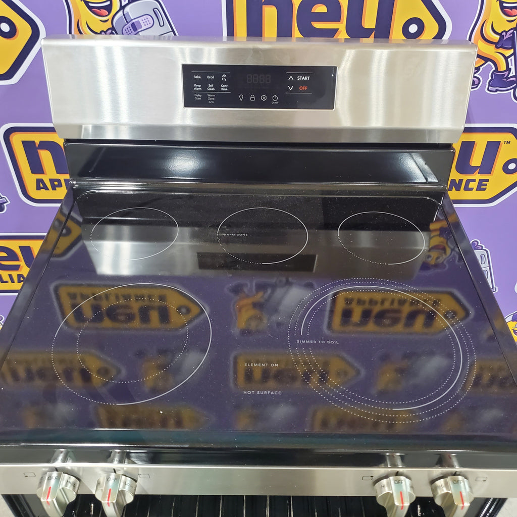 Pictures of Frigidaire 30" Electric Range with Five Cooktop Element, Air Fry and Self Cleaning FCRE3083AS - Open Box - Neu Appliance Outlet - Discount Appliance Outlet in Austin, Tx