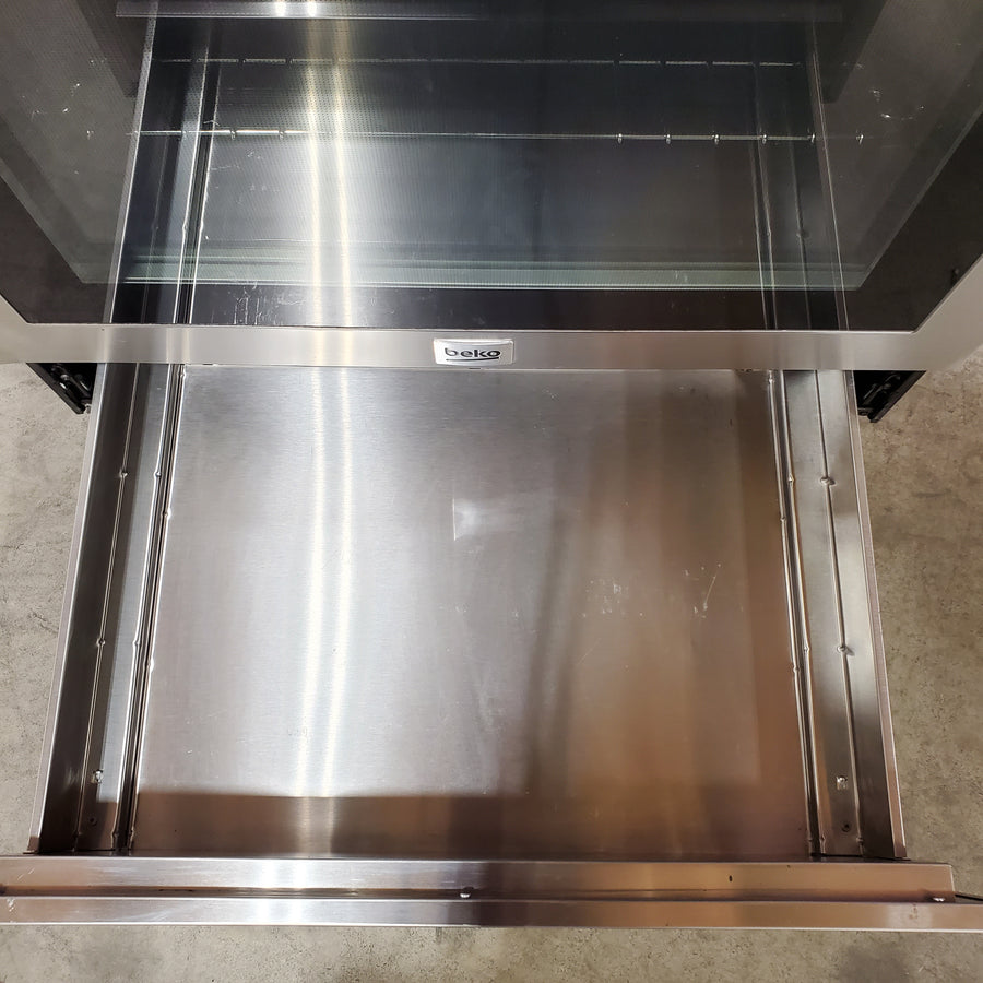 Beko Stainless Steel Slide-In Electric Range SLER30530SS - Scratch & Dent (Minor)
