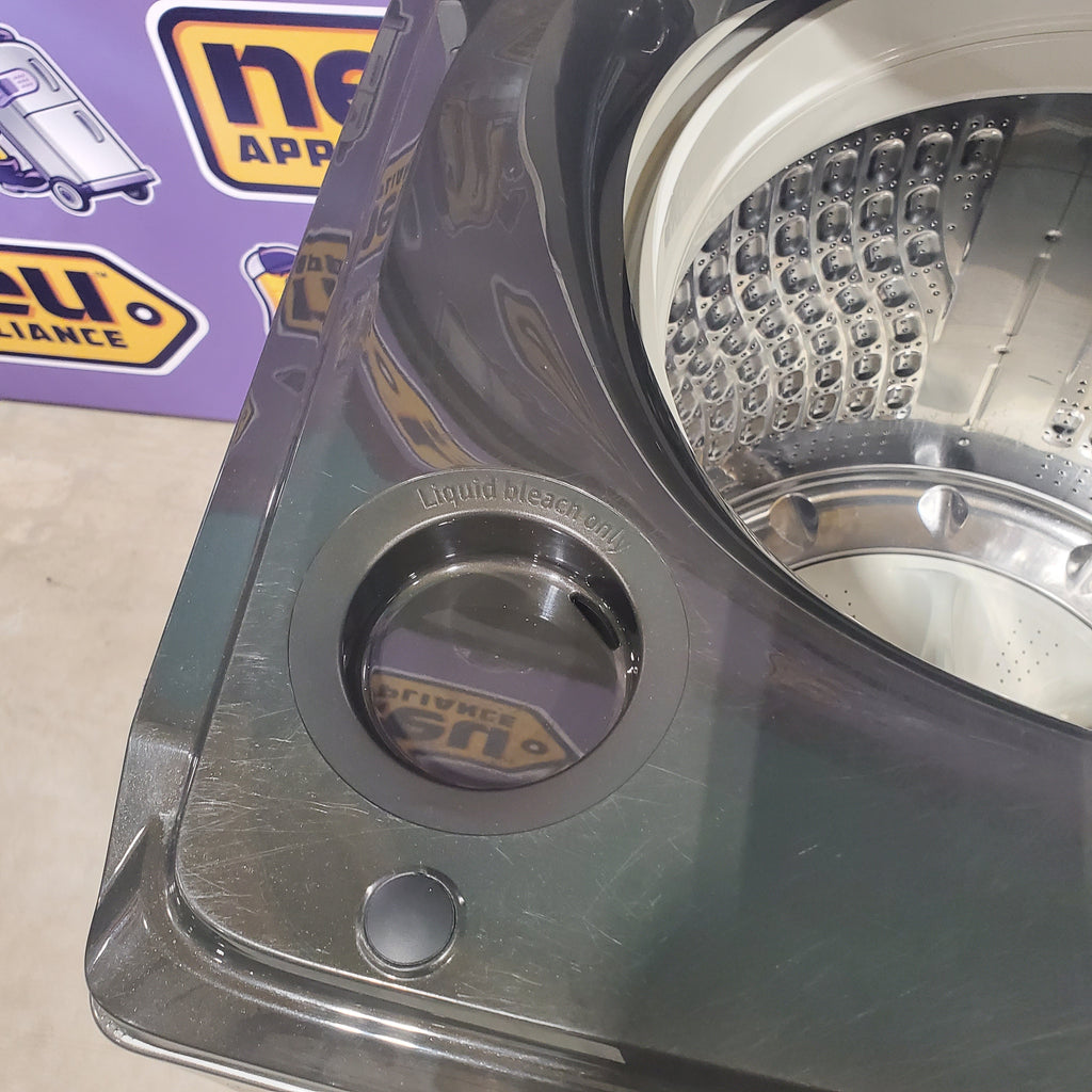 Pictures of Samsung 28 Inch Top Load Washer with 5.0 Cu. Ft. Capacity Black Stainless Steel-WA50R5400AV-Certified Refurbished - Neu Appliance Outlet - Discount Appliance Outlet in Austin, Tx