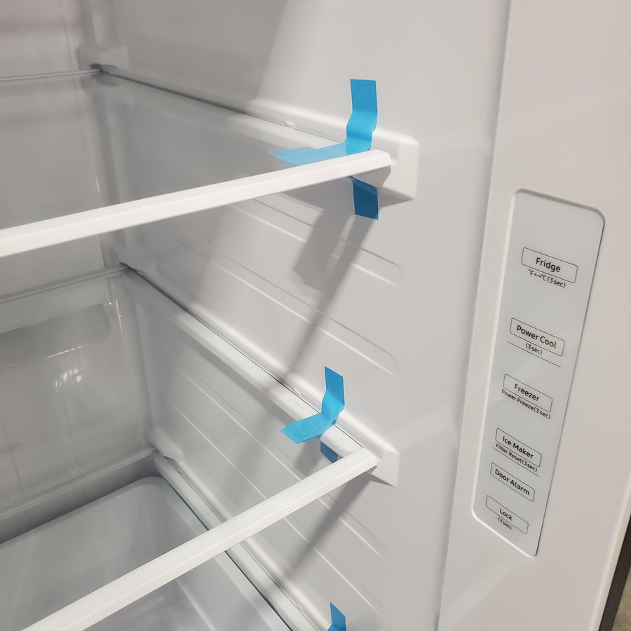 Samsung Stainless Steel Large Capacity Side-by-Side 27.4 Cu. Ft. Refrigerator with Ice and Water Dispenser and LED Lighting RS27T5200SR - Open Box