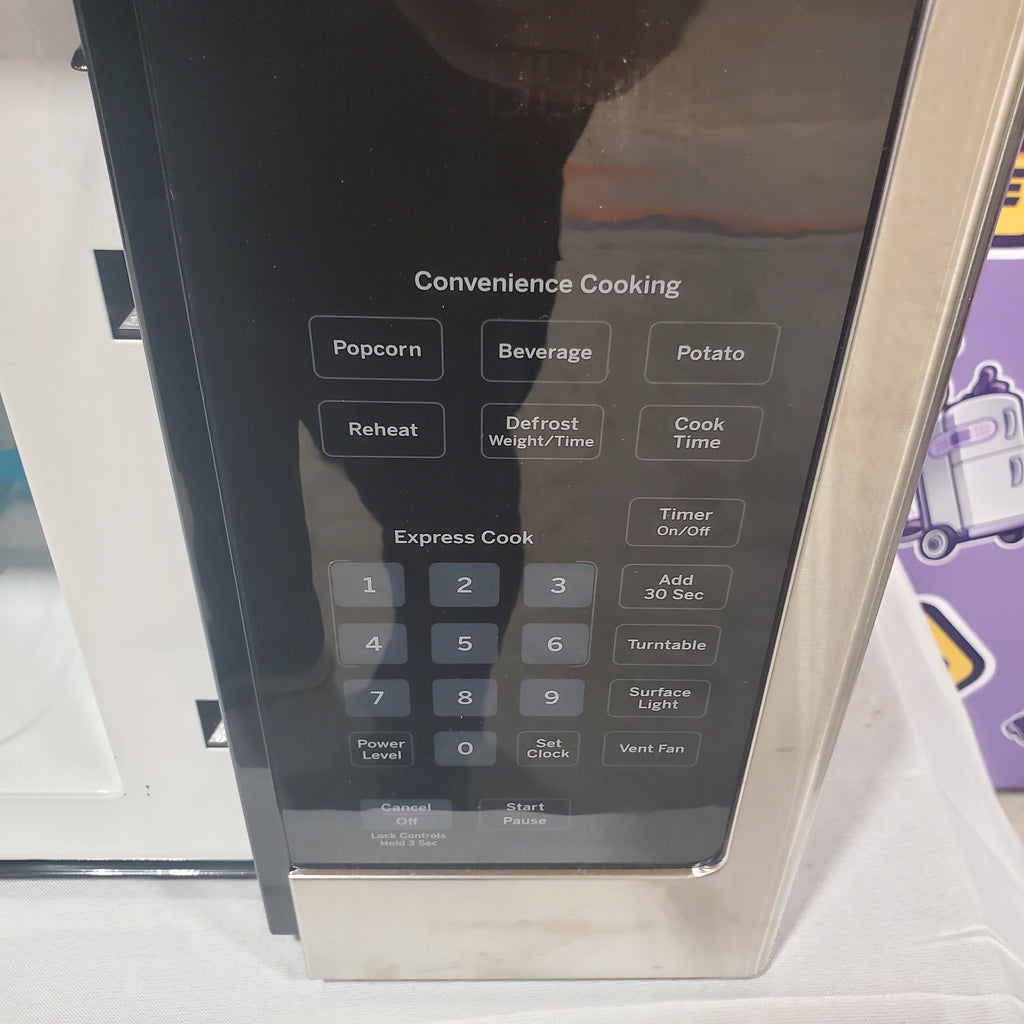 GE® 1.6 Cu. Ft. Over-the-Range Microwave Oven in Stainless Steel 5SD217 - JVM3160RFSS - Scratch & Dent (Minor)