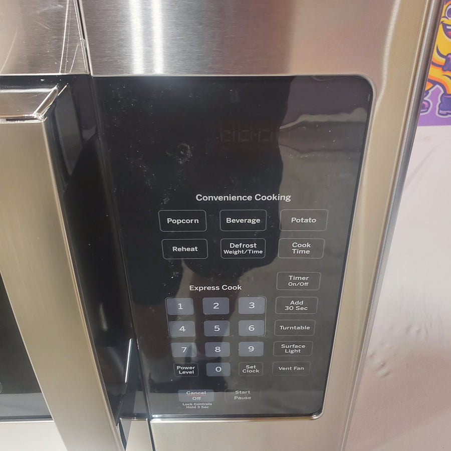 GE® 1.6 Cu. Ft. Over-the-Range Microwave Oven in Stainless Steel JVM3160RFSS - Scratch & Dent (Minor)