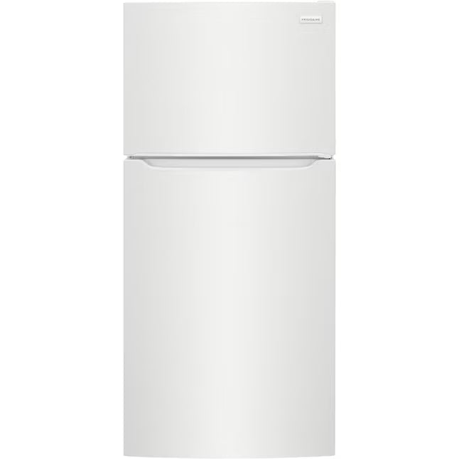 Frigidaire 30" Wide Garage Ready Top Freezer 18 Cu. Ft. Refrigerator with EvenTemp Cooling System and Spacious Interior Storage in White 22133SD209 - FFTR1814WW - Scratch & Dent (Minor)