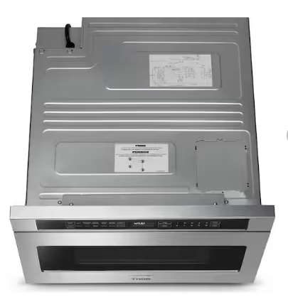 Thor 24 in. W 1.2 cu. ft. Built-In Microwave Drawer with Easy Touch Control in Stainless Steel TMD2401 - Scratch & Dent (Minor)