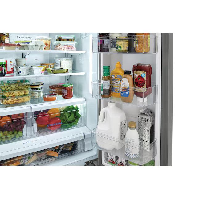 Frigidaire 28 Cu. Ft. French Door Refrigerator in Fingerprint Resistant Stainless Steel 22134SD220 - FRFS282LAF - Scratch & Dent (Major)