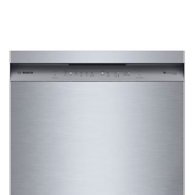 Bosch 300 Series 24-in Front Control Built-in Dishwasher with Third Rack, PrecisionWash and PureDry, 50-Decibel in Stainless Steel SHE3ADF5N - Scratch & Dent (Minor)