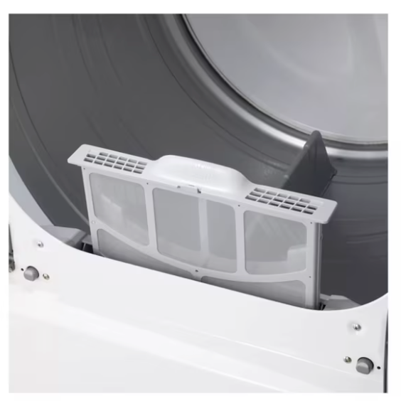 Pictures of LG Energy Star Certified 7.3 cu. ft. Ultra Large Capacity Rear Control Electric Dryer with LG EasyLoad™ Door and AI Sensing DLE8400WE - Open Box - Neu Appliance Outlet - Discount Appliance Outlet in Austin, Tx