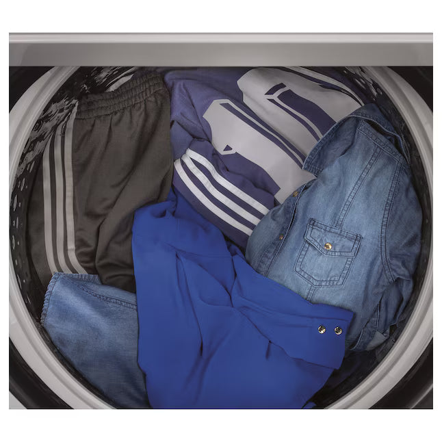 GE® ENERGY STAR® 4.8 cu. ft. Capacity Washer with Sanitize w/Oxi and FlexDispense® in White GTW720BSNWS - Certified Refurbished