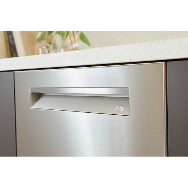 Bosch Benchmark Series 24-in Top Control Built-in Dishwasher With Third Rack, PowerControl and CrystalDry, 38-Decibel in Stainless Steel SHP9PCM5N - Scratch & Dent (Minor)