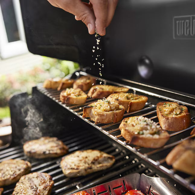 Weber Genesis E-325 3-Burner Liquid Propane Gas Grill in Black with Large Sear Zone 22521694 - GENESIS E-325 - Certified Refurbished