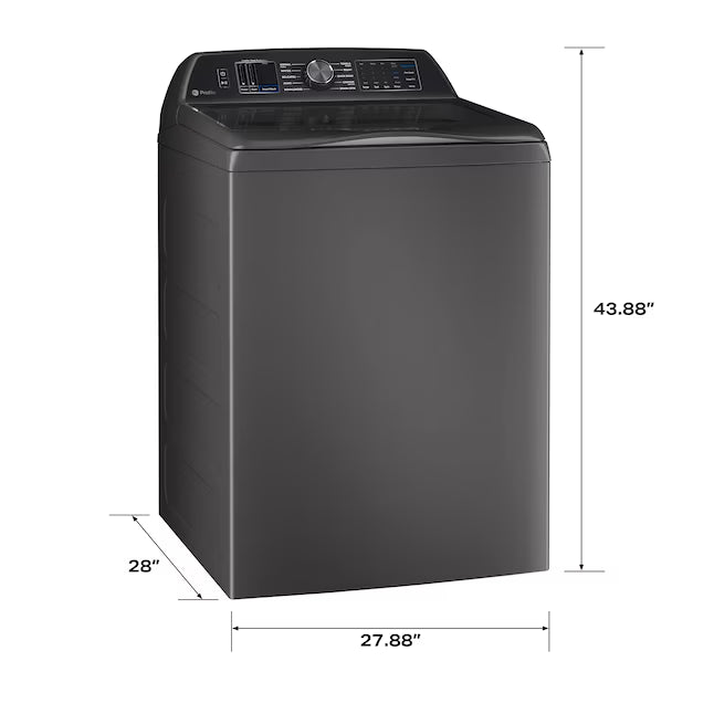 GE Profile™ ENERGY STAR® 5.4 cu. ft. Capacity Washer with Smarter Wash Technology and FlexDispense™ GE9920 - PTW700BPTDG - New In Box