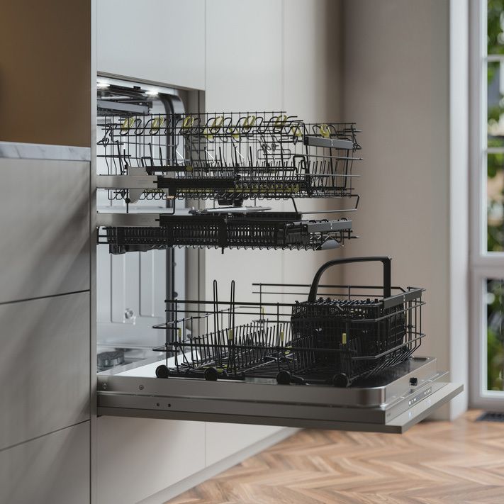 Asko Dishwasher in TouchProof Stainless Steel 11111NEW65 - DBI663IS - Scratch & Dent (Minor)