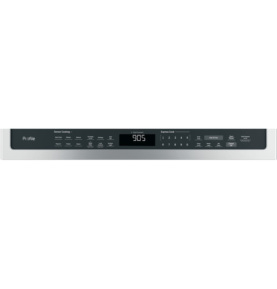 GE Profile™ 2.1 Cu. Ft. Over-the-Range Sensor Microwave Oven PVM9005SJSS - Open Box