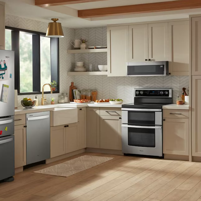 Whirlpool 1.1 cu. ft. Low Profile Microwave Hood Combination WML55011HS - New in Box