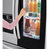 LG 26 cu. ft. Smart InstaView® Counter-Depth MAX™ French Door Refrigerator 17SD118 - LRFOC2606S - Scratch & Dent (Minor)