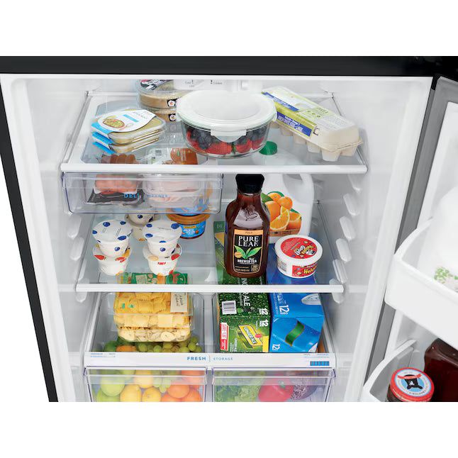 Frigidaire 18.3 cu. ft. 30" Wide Top Freezer Refrigerator with EvenTemp Cooling System 31132SD80 - FFTR1835VS - Scratch & Dent (Moderate)