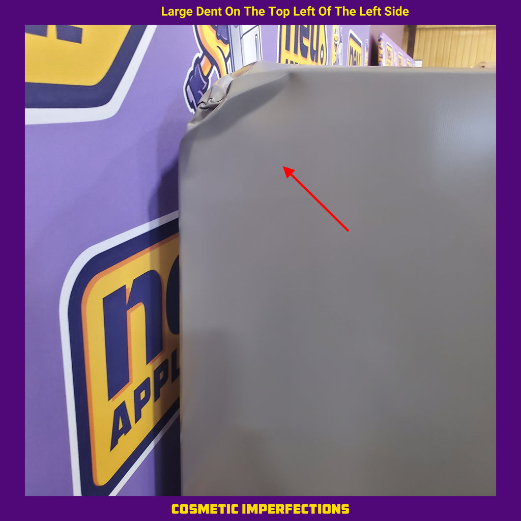 Pictures of Frigidaire 13 Cu. Ft. Garage Ready Upright Freezer in Fingerprint-Resistant Stainless Steel 3SD617 - FFFU13F2VV - Scratch & Dent (Major) - Neu Appliance Outlet - Discount Appliance Outlet in Austin, Tx