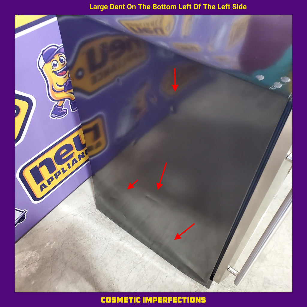 Pictures of Vissani 23.4 in. 50 Bottle, 154 Can, Wine and Beverage Cooler with Stainless Steel Door HVBC58ST - Scratch & Dent (Moderate) - Neu Appliance Outlet - Discount Appliance Outlet in Austin, Tx