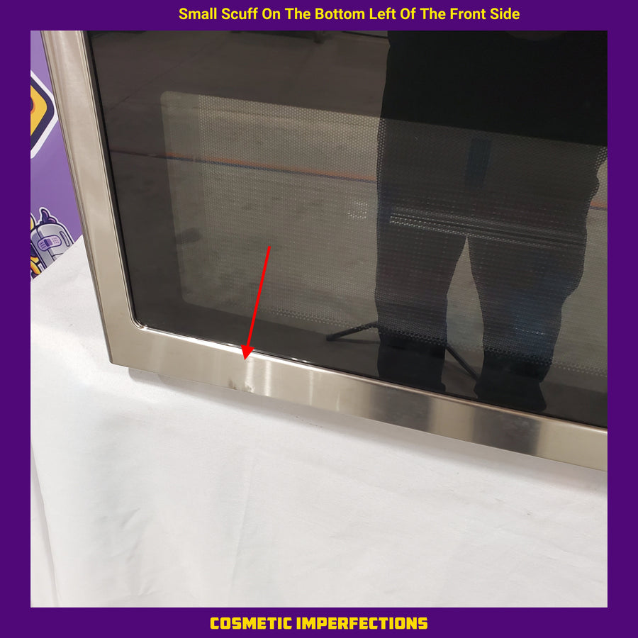 GE® 1.6 Cu. Ft. Over-the-Range Microwave Oven 5SD278 - JVM3162RJSS - Scratch & Dent (Moderate)