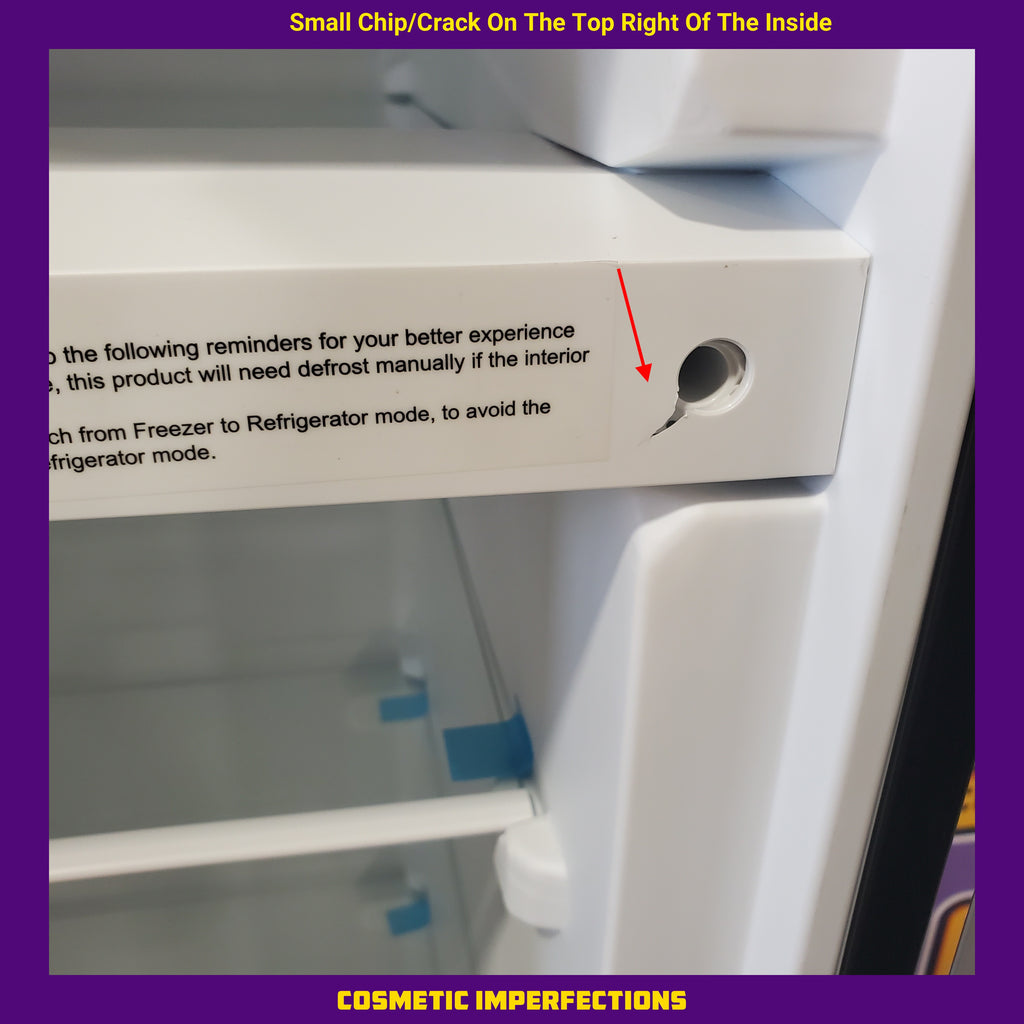 Pictures of 7.1 cu. ft. Manual Defrost Convertible Upright Freezer in Stainless Steel Look MDUFC7SS4 - Scratch & Dent - Minor - Neu Appliance Outlet - Discount Appliance Outlet in Austin, Tx