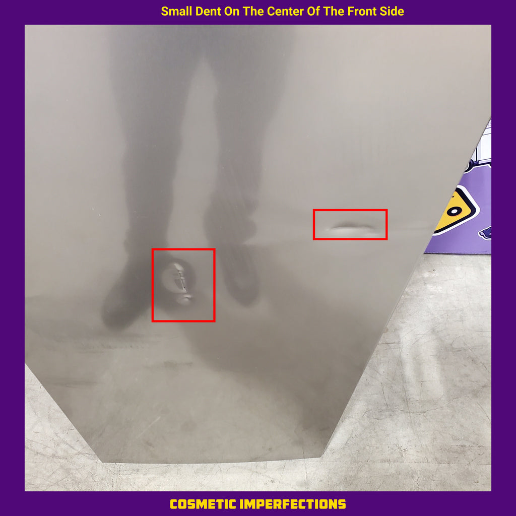 Pictures of Vissani 7.1 cu. ft. Manual Defrost Convertible Upright Freezer in Stainless Steel Look MDUFC7SS4 - Scratch & Dent (Minor) - Neu Appliance Outlet - Discount Appliance Outlet in Austin, Tx