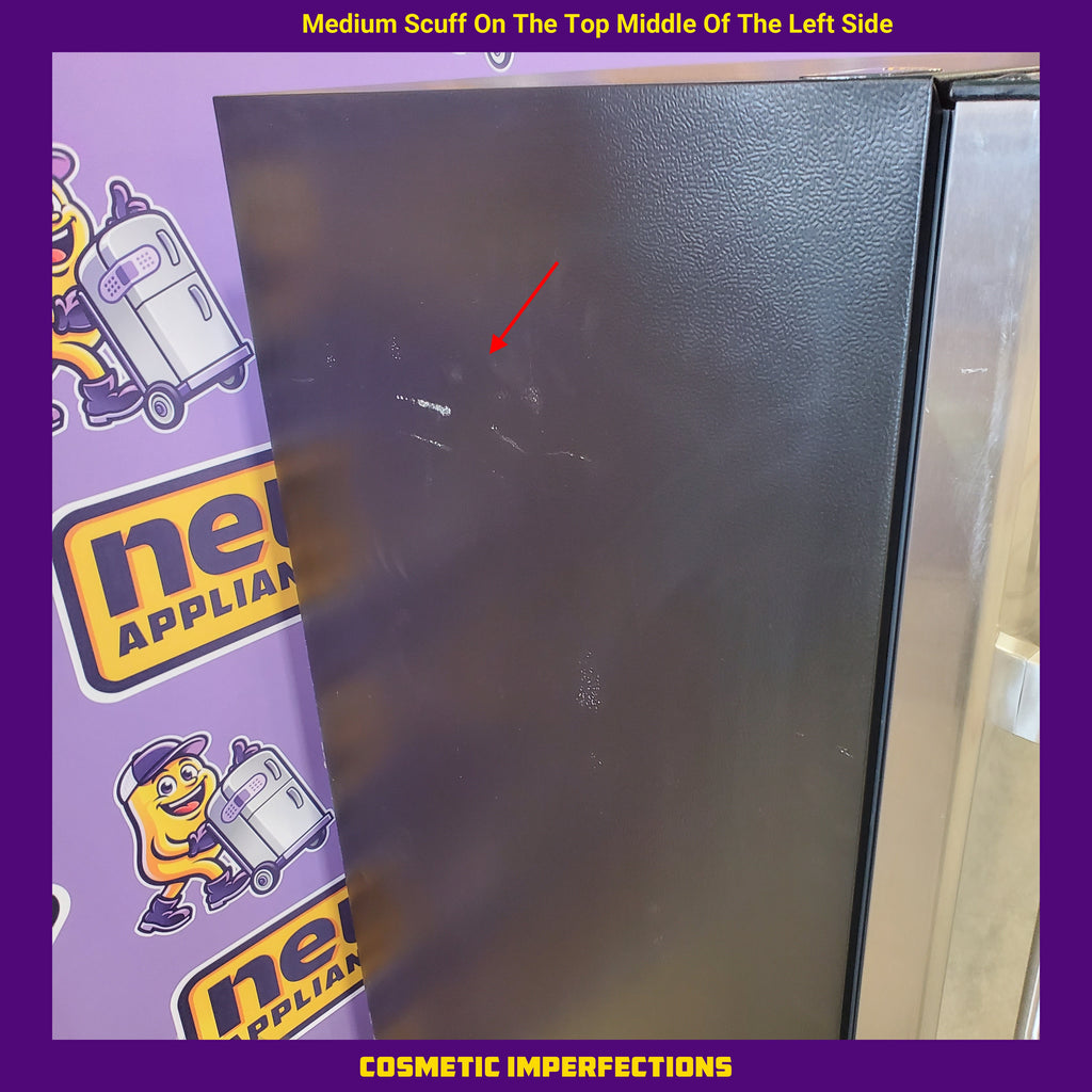 Pictures of Vissani 24 in. 11 cu. ft. Convertible Energy Star Auto Defrost Garage Ready Upright Freezer/Refrigerator in Stainless Steel VSF11US2A16 - Scratch & Dent (Minor) - Neu Appliance Outlet - Discount Appliance Outlet in Austin, Tx