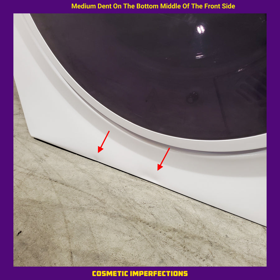 Magic Chef Compact 3.5 cu. ft. Electric Dryer in White MCSDRY35W - Scratch & Dent (Minor)