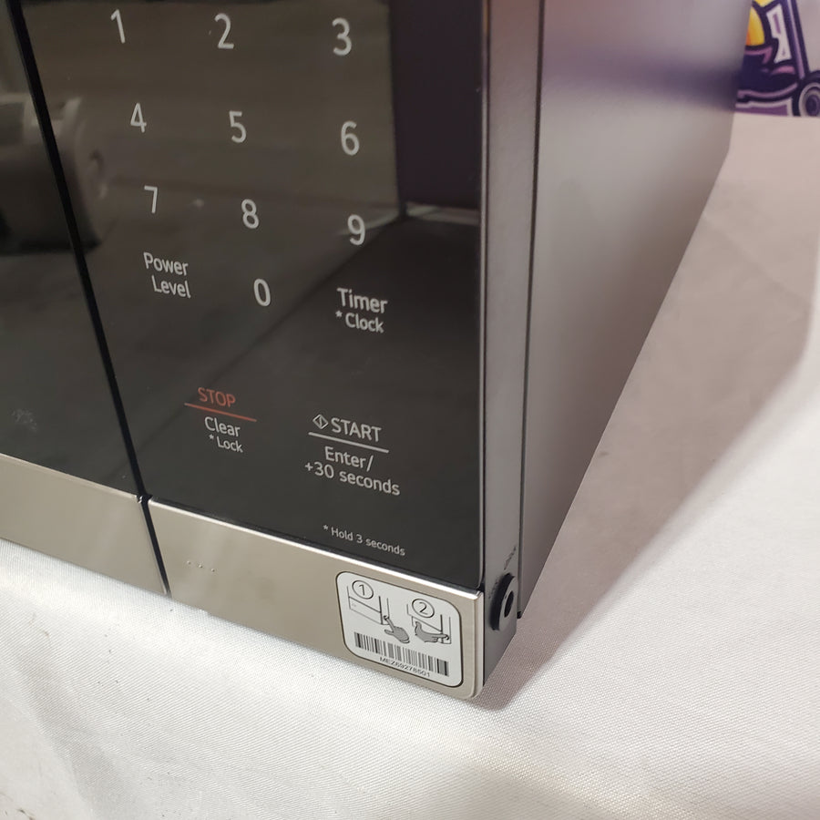 LG 2-cu ft 1200 -Watt Inverter Technology Countertop Microwave in Stainless Steel MSER2090S - Open Box